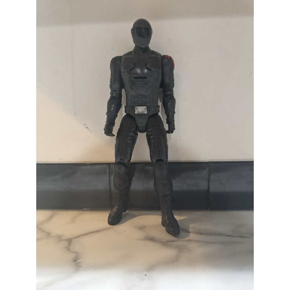 2011 GI Joe Retaliation Cobra Ninja Snake Eyes 10" Hasbro Talking Figure Tested
